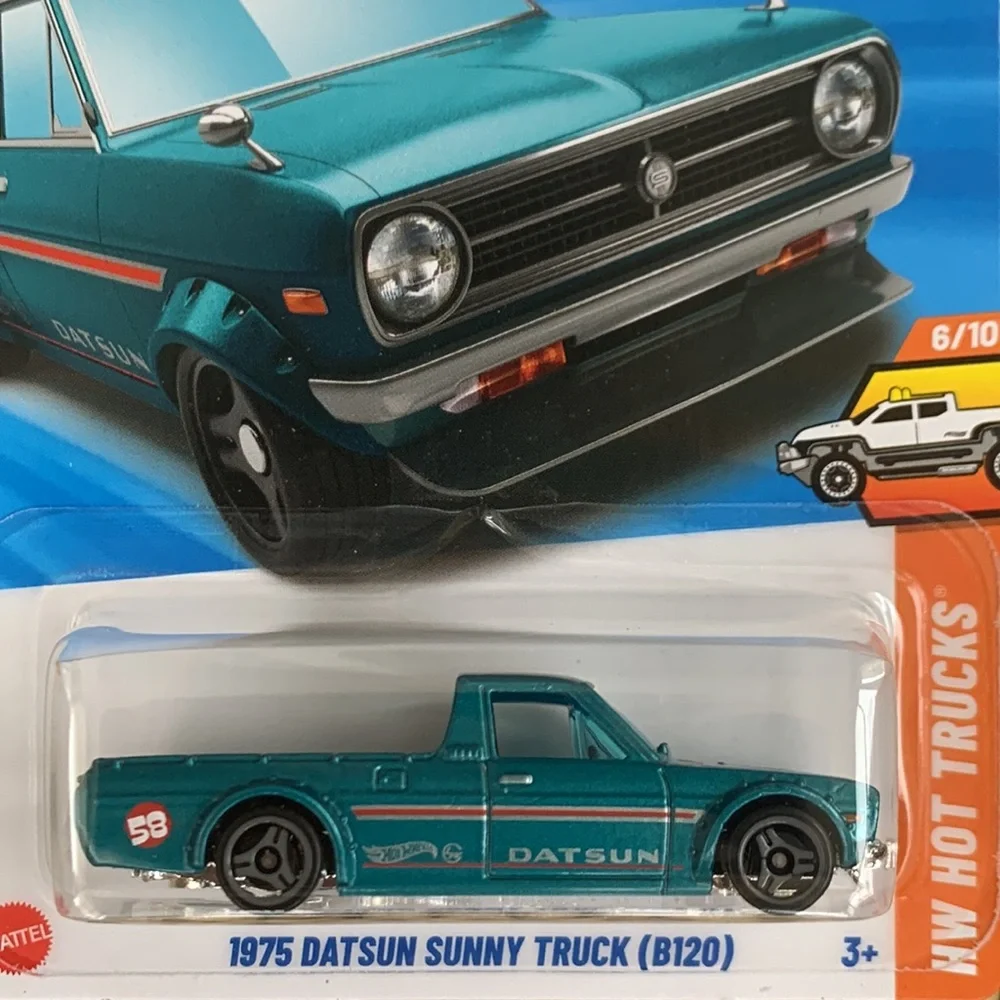 1975 Datsun Sunny Truck B120 Hot Wheels 1970s 70s Pickup Hotwheels New 2025